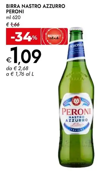 Birra Nastro Azzurro Peroni