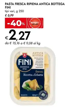 Bennet Pasta fresca ripiena antica bottega Fini offerta