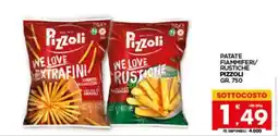 Despar Sicilia Pizzoli patate fiammiferi/rustiche offerta