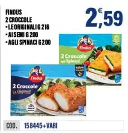 Adhoc Findus 2 Crocche Le Originali offerta