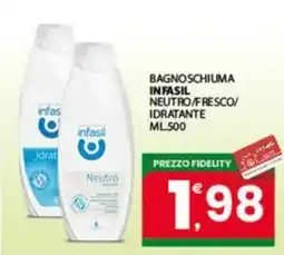 Despar Sicilia Bagnoschiuma Infasil Neutro offerta