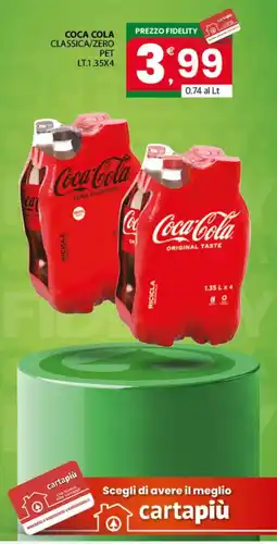 Despar Sicilia Coca-Cola Classica/Zero offerta