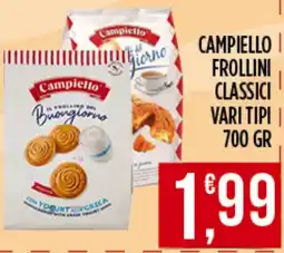 Netto Supermercati Campiello frollini classici offerta