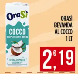 Netto Supermercati Orasi bevanda al cocco offerta