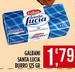 Netto Supermercati Galbani Santa Lucia burro offerta