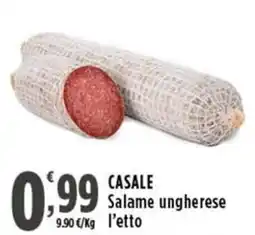 Rossotono Carrefour Casale Salame ungherese offerta