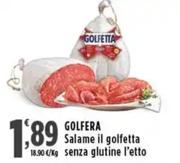 Rossotono Carrefour Salame il golfetta senza glutine offerta
