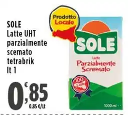 Rossotono Carrefour Sole latte UHT parzialmente scremato offerta