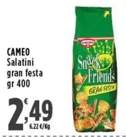 Rossotono Carrefour Cameo Salatini gran festa offerta