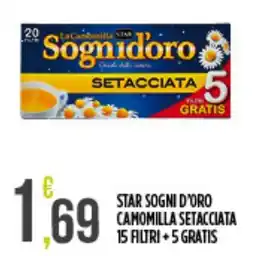 Netto Supermercati Star Sogni d'Oro Camomilla Setacciata offerta