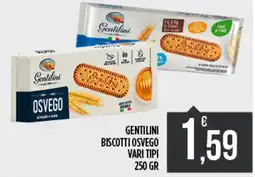 Netto Supermercati Gentilini biscotti osvego offerta