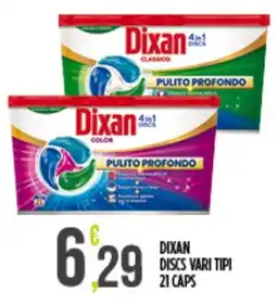 Netto Supermercati Dixan discs vari tipi offerta