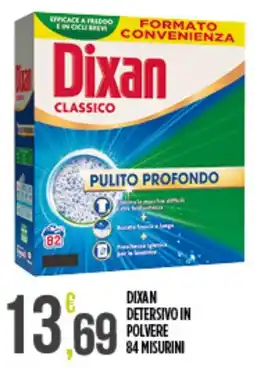 Netto Supermercati Dixan detergente in polvere offerta