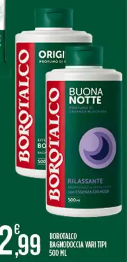 Netto Supermercati Borotalco Bagnodoccia Vari Tipi offerta