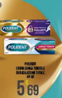 Netto Supermercati Polident crema lunga tenuta offerta