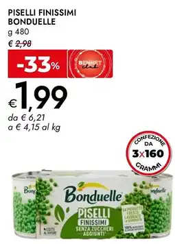 Bennet Piselli finissimi Bonduelle offerta
