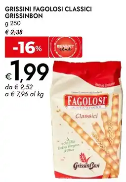 Bennet Fagolosi classici GrissinBon offerta