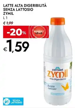 Bennet Latte alta digeribilità senza lattosio Zymil offerta