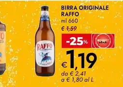 Bennet Birra originale Raffo offerta