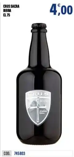 Adhoc Crus Sacra birra offerta
