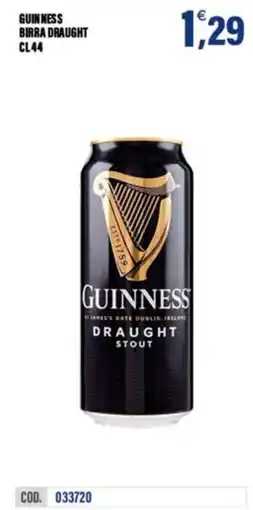 Adhoc Guinness birra draught offerta