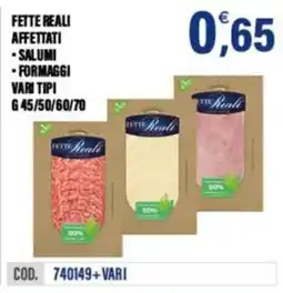Adhoc Fette reali affettati offerta