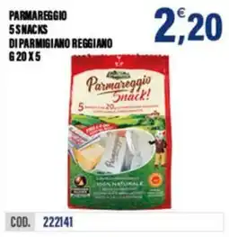 Adhoc Parmareggio Snack! offerta