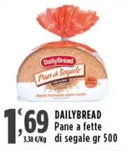 Rossotono Carrefour DailyBread Pane a fette di segale offerta