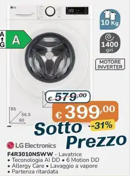 Al Pentolone LG Lavatrice offerta