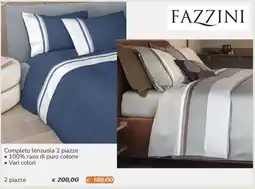 Al Pentolone Completo lenzuola 2 piazze FAZZINI offerta