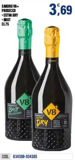 Adhoc Sandro V8+ Prosecco offerta