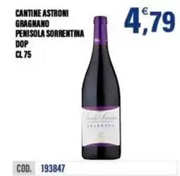 Adhoc Cantine Astroni Gragnano Penisola Sorrentina DOP offerta