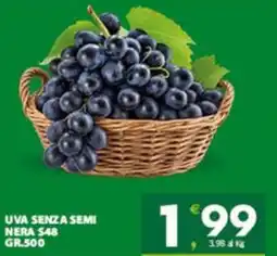 Despar Sicilia Uva senza semi nera offerta