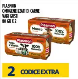 Netto Supermercati Plasmon omogeneizzati di carne offerta