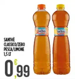 Netto Supermercati Santhè classico/zero pesca/limone offerta