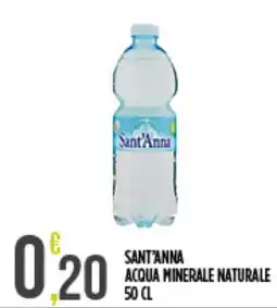 Netto Supermercati Sant'Anna acqua minerale naturale offerta