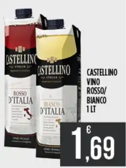 Netto Supermercati Castellino vino rosso/bianco offerta