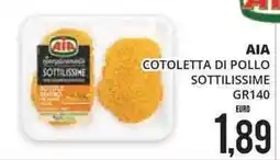 Mazzeo Giocattoli Aia cotoletta di pollo sottilissime offerta