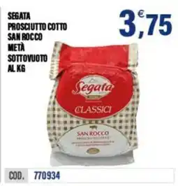 Adhoc Segata prosciutto cotto San Rocco offerta