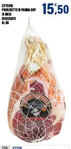 Adhoc Prosciutto di Parma DOP Citterio offerta