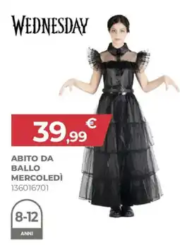 Toys Center Abito da ballo mercoledì offerta