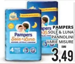 Mazzeo Supermercati Pampers Sole & Luna pannolini offerta