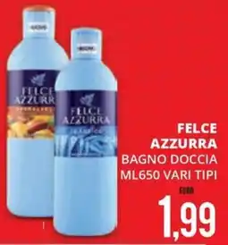 Mazzeo Supermercati Felce Azzurra bagno doccia offerta
