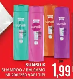Mazzeo Supermercati Sunsilk shampoo / balsamo offerta