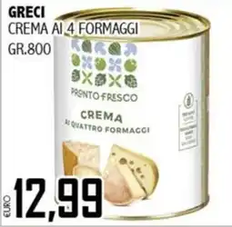 Big Food Greci crema ai 4 formaggi offerta