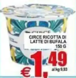 Pewex Circe ricotta di latte di bufala offerta