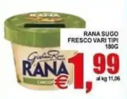 Pewex Rana sugo fresco vari tipi offerta