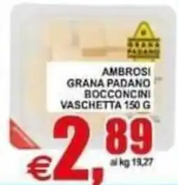 Pewex Ambrosi Grana Padano Bocconcini offerta