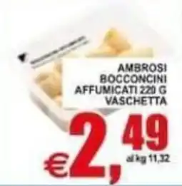 Pewex Ambrosi bocconcini affumicati offerta