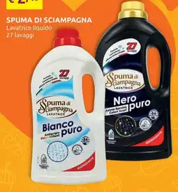 Smoll Spuma di sciampagna lavatrice offerta